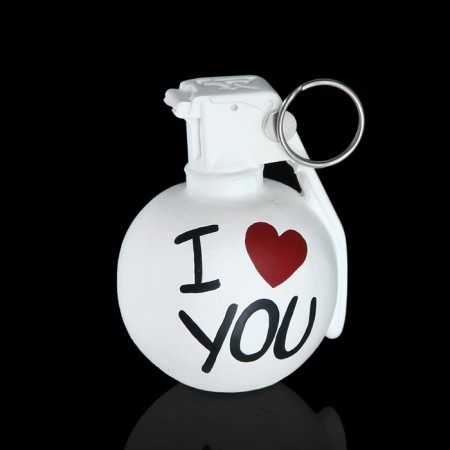 Holder for cards and photo "Lemonka. I love you" White, 9 × 12 × 8 cm