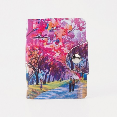 Busmaker on the button, 28 cards, pink color