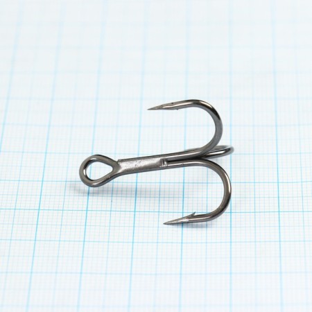 The hook of triple Volzhanka Treble Hook Stronger No. 1/0, 3 pcs-2