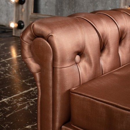 Sulperion OSCAR, 95x61x34 cm, furniture fabric, size M, brown-10