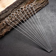 Set of shampoos -spokes 10 pcs, the working part is 32 cm, width is 3 mm, thickness - 3 mm