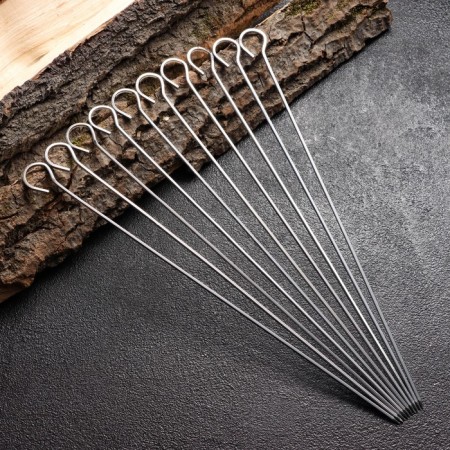 Set of shampoos -spokes 10 pcs, the working part is 32 cm, width is 3 mm, thickness - 3 mm