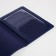 Cover for passport, blue color