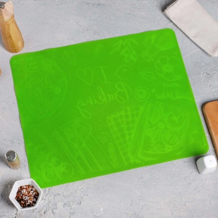 Silicone rug for baking I love baking, 50 x 40 cm-2