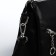 Bag Cross-Bodi with a zipper, black color