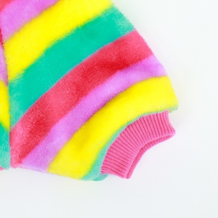 Combiason "Rainbow" with a hood, size 2xl (DS 45 cm, Osh 45 cm, og 55 cm)-11