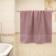 Tainted towel "Grant", 450 gr, size 70x130 cm, pink color