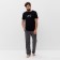 Pajama men's kaftan "game" size 54, black