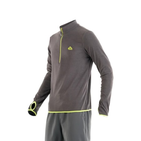Payer Sweatshirt "Tahoe", fleece 150g, gray with lemon, rr 40-42 Height 170-176-8