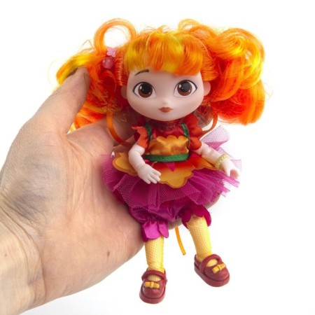 The hinge doll “Fairy in a ball dress. Alenka ", 13 cm-10