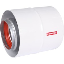 The chimney element Rommer RCA-6010-240100, initial section, D = 60/100 mm, flange