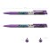 Handle Automatic Erichkrause Colortouch Purple Python, Node 0.7 mm, Subtle letter, Soft Touch case, Design case, Blue Blue