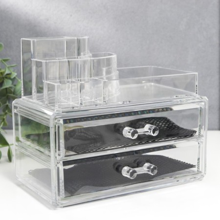ORGANIZER CHANTER PLAC 2 Boxes Transparent 16x11.3x18.5 cm