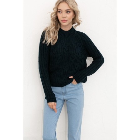 Female jumper, size l, blue color 62036