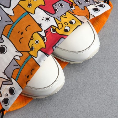 A bag for shoes "cats" with a transparent window 30 x 40 cm-5