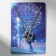 Kulons "Uzolnutinok" on the magnet, projector, heart, gray color in silver, 45 cm