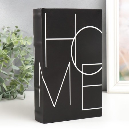 Safe Brush Tree to the leatherette "Home. Design" Black 21x13x5 cm