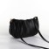 Bag Cross-Bodi with a zipper, black color