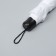 Mechanical umbrella "plain", 3 additions, 8 spokes, r = 48 cm, white color