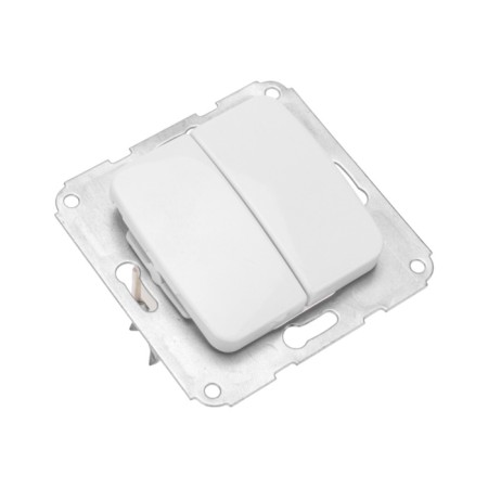 2-clat circuit breaker Kranz hidden installation, 10a, white Kranz KR-78-0202-1