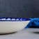 Largan Rishtan ceramics "Patterns", 25 cm, blue