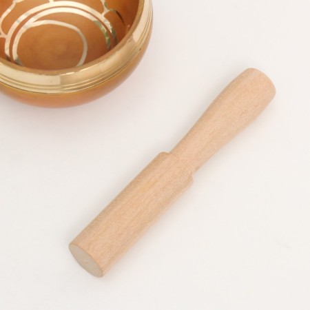Singing bowl metal "Orange" with a resonator d = 8 cm-1