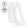 Paper tray Vertical Istanm "Favorite", transparent, width 90mm