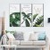 Sticker Plastic Interior triptych "Plants and geometry" set 3 sheets 29.5x61 cm