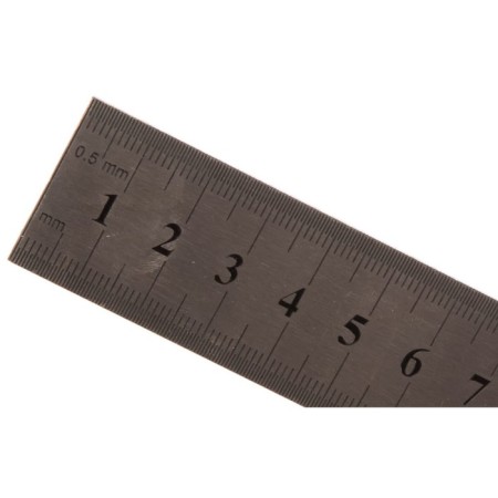 Measuring line sparta 305105, metal, 1000 mm-1