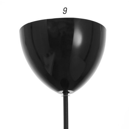 Bayerlux 5005/1BK lamp, 40W E14, black color-4