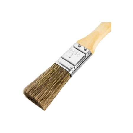 Brush flat MTX 83077, mixed bristles, wooden pen, 1 "-2