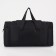 Road bag, 3 parts on zippers, external pocket, long belt, black color