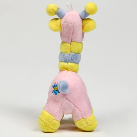 Gift set: soft toy+teether+cards for the photo "giraffe"-5