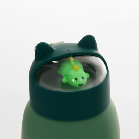 Water bottle, 350 ml, "dinosaur", glass-3