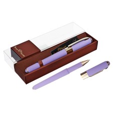 Ballic handle, 0.5 mm, BrunovisConti Monaco, Blue rod, Soft Touch Lavender, in case