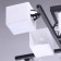 Tetro ceiling chandelier, 8x60W E27, coffee house 60x60x22 cm