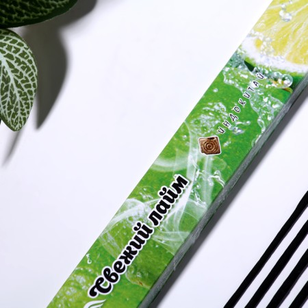 Incense "Charm of the East Fresh Lime", 20 sticks in packaging-1