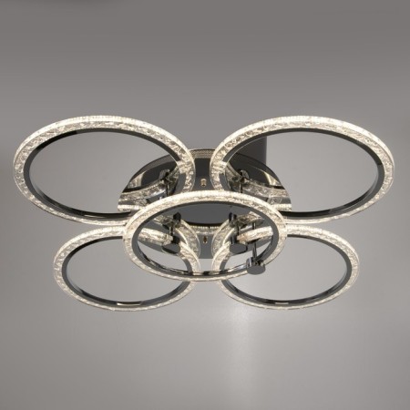 Chandelier with PDU 1833/5SL LED 160W 3000-6000k Dimmer silver 65x65x11.5 cm Bayerlux-1