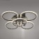 Chandelier with PDU 1833/5SL LED 160W 3000-6000k Dimmer silver 65x65x11.5 cm Bayerlux
