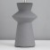 HELP LAM "Ju" 1x40W E14 gray 22x22x37cm