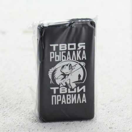 Gas lighter "Your fishing", 6.5 x 3.5 cm.-5