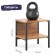 Tumbling bedside loft, 450*353*446, gold oak