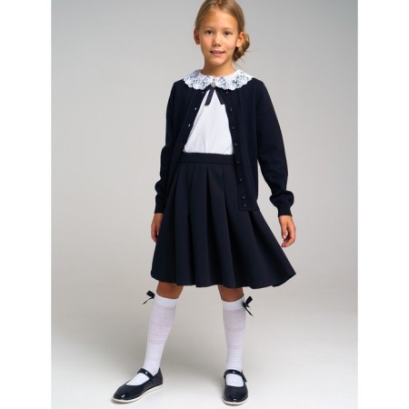 Cardigan for girls, height 134 cm-4