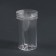 Organizer for decor, 3 sections, D - 4 × 7 cm, transparent