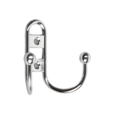 Hook furniture tundra TKD017, two -rod, chrome, 4 pcs TMP