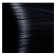 Kapous hair cream with hyaluronic acid, 1.1 Curi-black, 100 ml