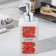 A dispenser for liquid soap "Love is everywhere", 350 ml.
