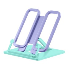 Book stand with Erichkrause Base, Pastel Mint, plastic, mint with purple