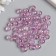 Beads for creativity Plastic "Soap bubble Lilac" set 20 grams 0.8x0.8x0.8 cm