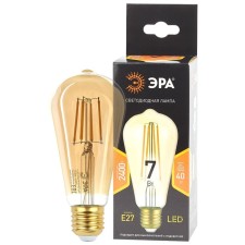 Filament era “pear”, 7 watts, E27, 910 lm, 2400k, glow warm white